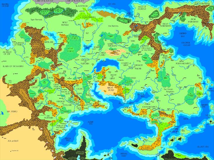 Dungeons  Dragons - Dungeons  Dragons - Mapa Greyhawk.jpg
