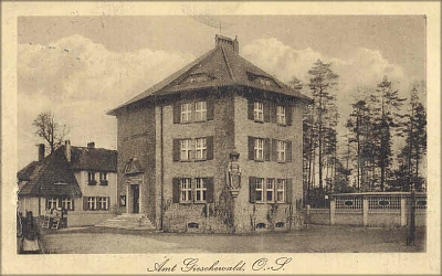 Gischewald-Giszowiec dawniej - amt-Urząd Miejski 0k.1909.jpg