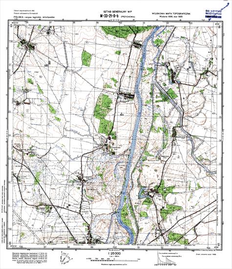 Mapy topograficzne LWP 1_25 000 - M-33-21-D-b_PRZYCHOWA_1986.jpg