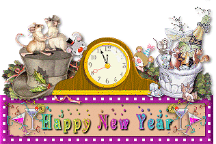 Msylwestra - nowy rok - Happy New Year.gif