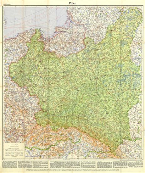 Mapy Polski z różnych okresów - Polen 1920.jpg