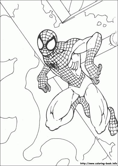 Spiderman - Spiderman - kolorowanka 114.GIF