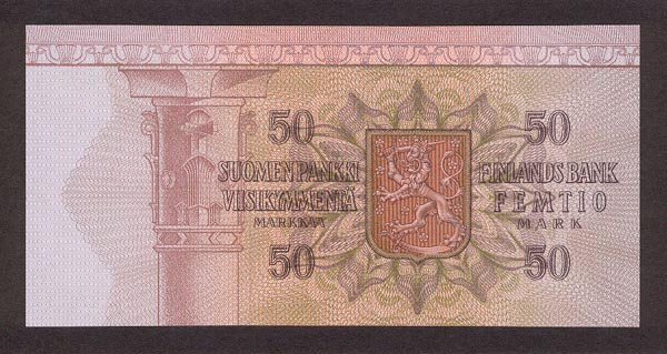 Banknoty Finlandia - FinlandP108-50Markkaa-1977-donated_b.jpg