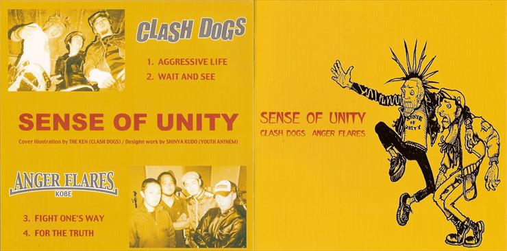Anger Flares - 2001 Cl... - Anger Flares - 2001 Clash Dogs  Anger Flares - Sense Of Unity Split Ep_.jpg