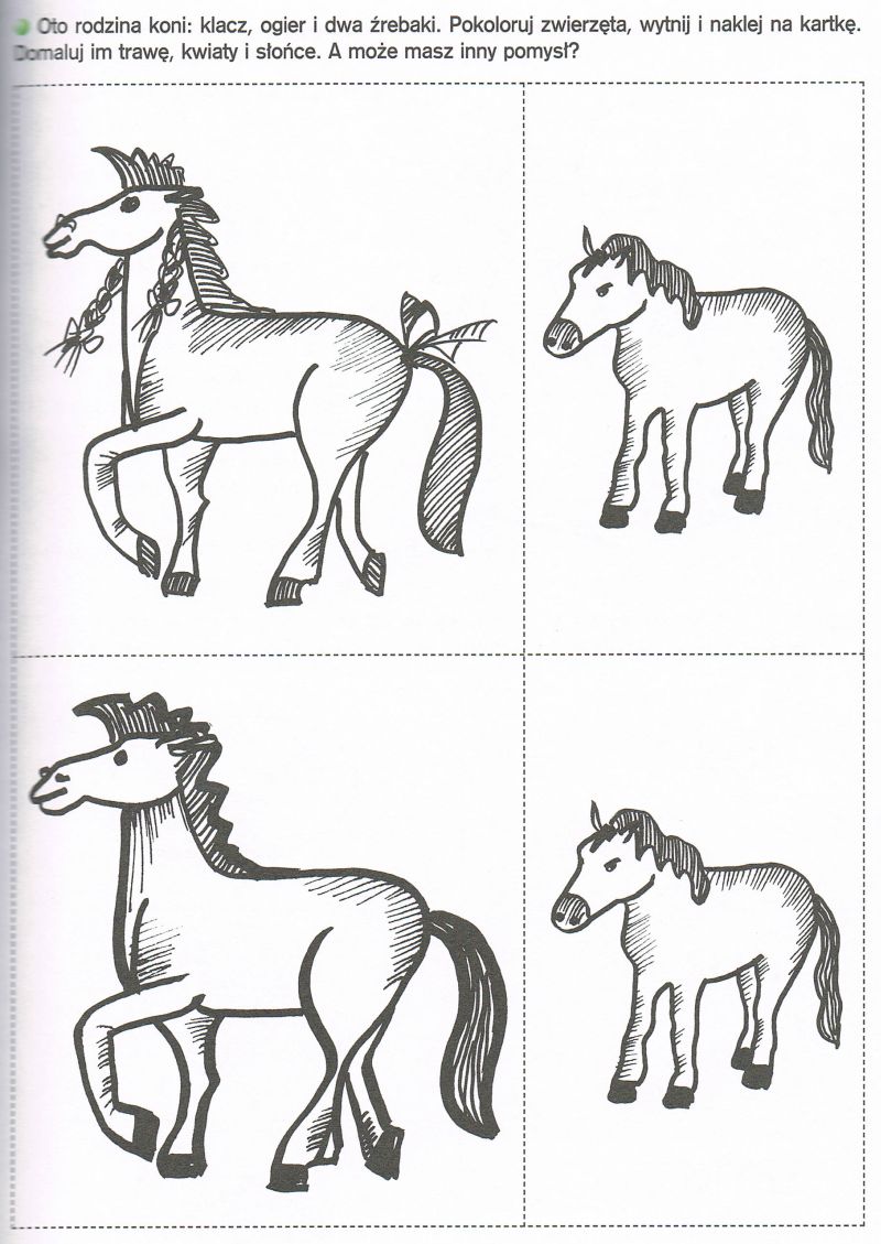 cwiczenia ułatwiające poznanie liter - rodzina koni.jpg