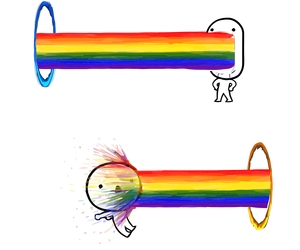 Ogromna paczka MEMów - portal_rainbows.jpg