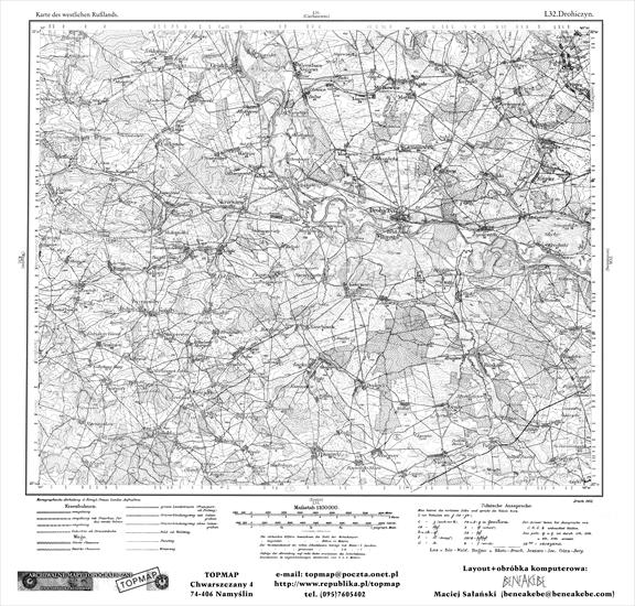Mapy topograficzne Zaboru Rosyjskiego 1-100 000 z 1915r - L32.tif