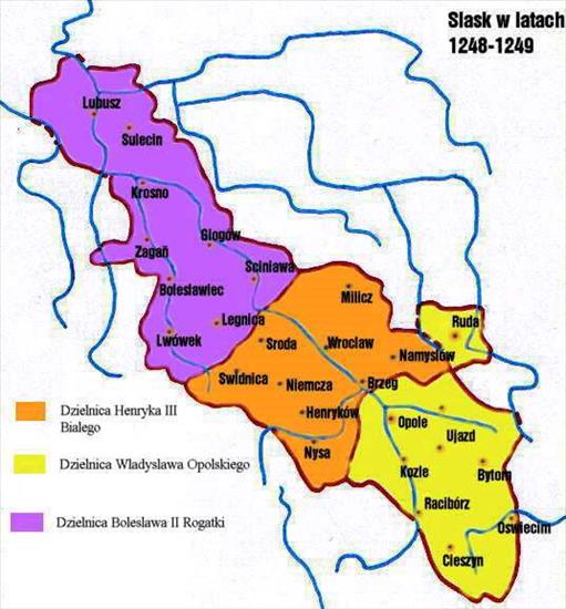 Historia Polski. Historyczne mapy - 1248-1249 Śląsk.jpg