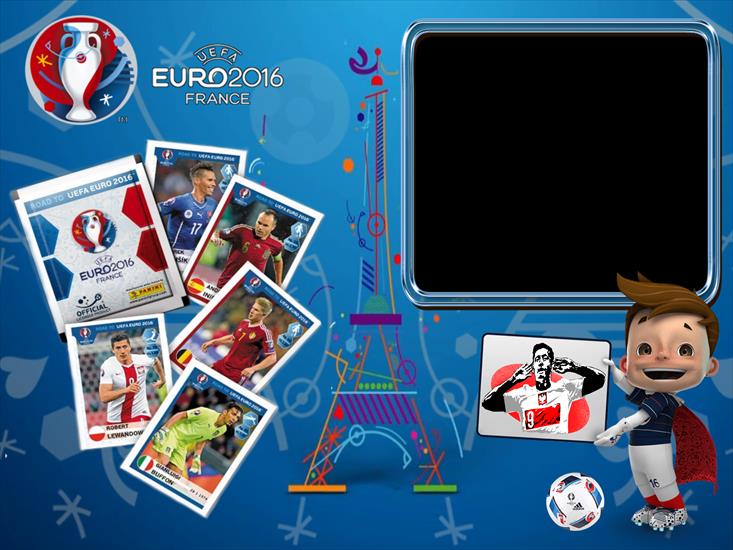 Ramki sport - Ramka sportowa1_215_UEFA EURO 2016 FRANCE.png