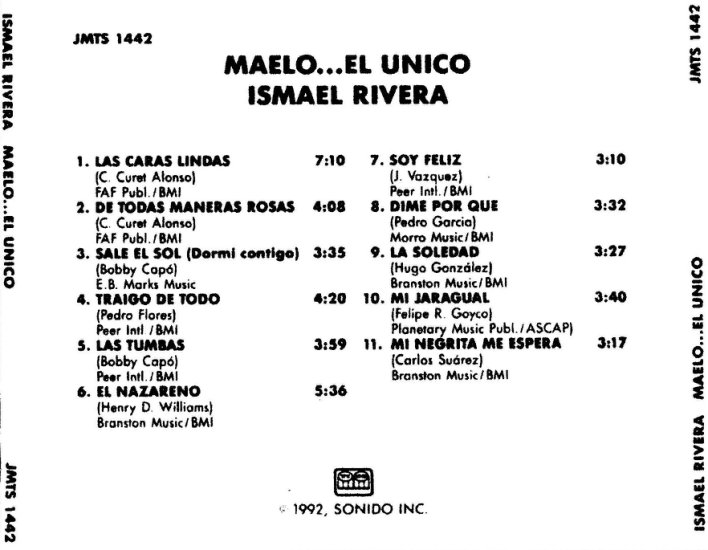 Ismael Rivera - Maelo...El Unico - Ismael Rivera - Maelo..El Unico - post.jpg