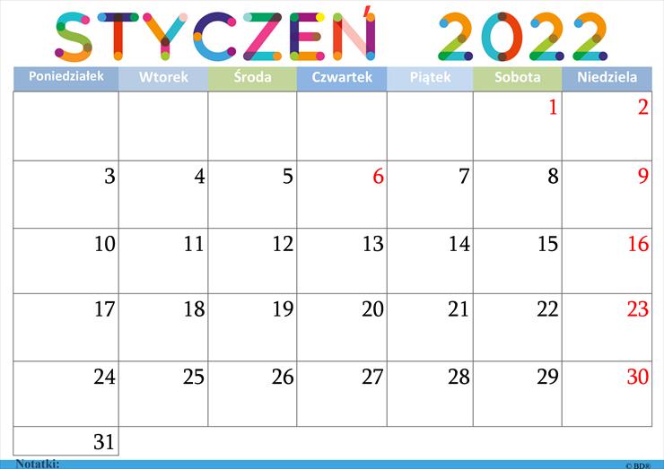 Kalendarz 2022_Do Druku w A4 - Styczen_2022.bmp