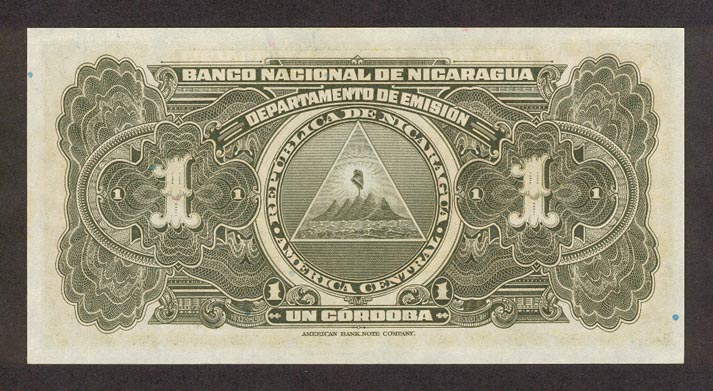 Nicaragua - NicaraguaP90a-1Cordoba-1941-donatedth_b.jpg