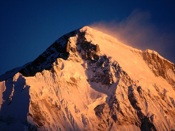 Tapety Widoki - Sunrise, Cho Oyu, Khumbu Region, Nepal.jpg