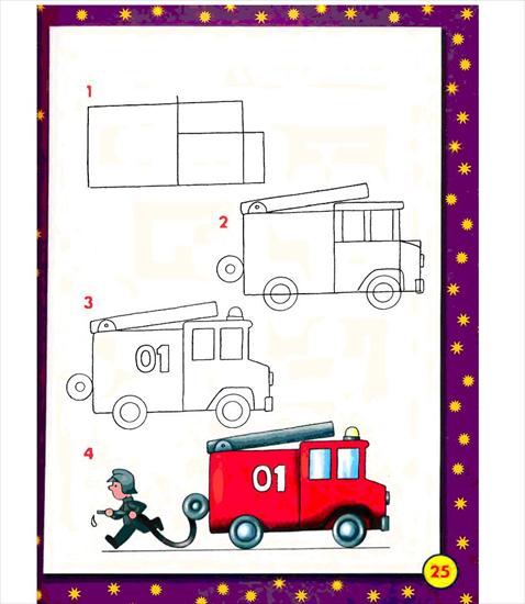Kurs Rysowania Dla Dzieci  - wóz strażacki.JPG