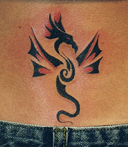 Tatuaże - tribal_dragon_-chris.jpg