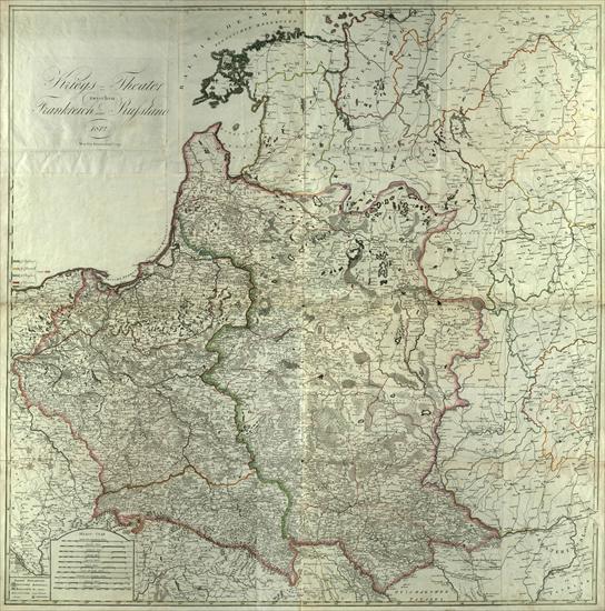 Mapy Polski - Kriegs-Theater zwichen Frankreich und Russland 1812_m.jpg