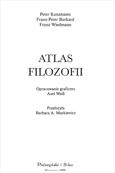 Historia filozofii - HF-Kunzmann P., Burkard F-P., Wiedmann F.-Atlas filozofii.jpg