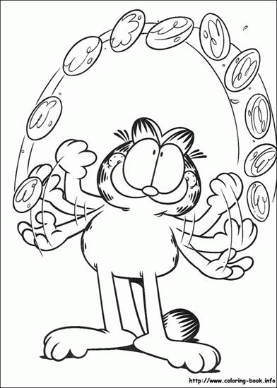 Garfield - Garfield - kolorowanka 6.GIF