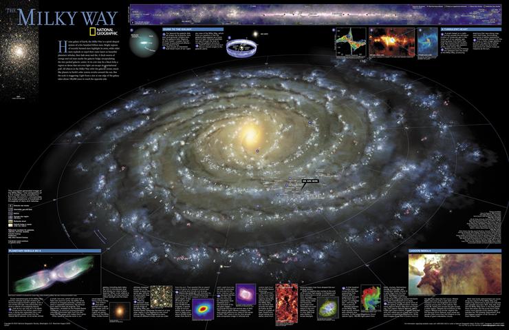 Mapy Na - National Geographic Map The Milky Way.jpg
