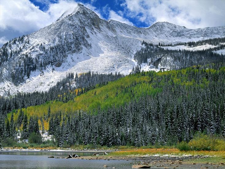 Tapety - Early Fall Snow on the West Elk Range, Gunnison National Forest, Colorado.jpg