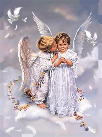 aniołeczki - dzieci - aniołki.gif