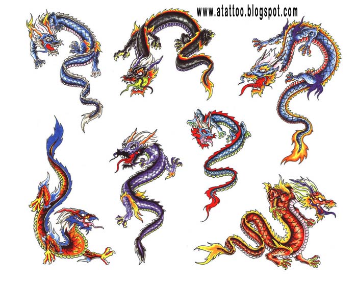 Wzory tatuaży  - 7 dragon.jpg