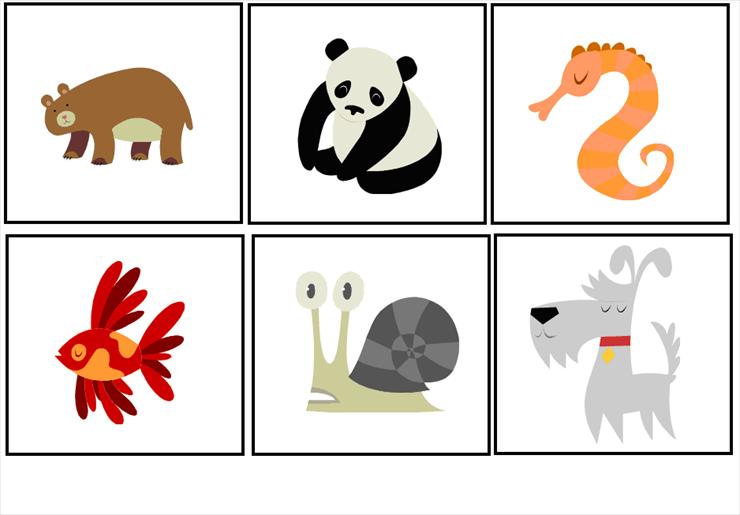Obrazki do klasyfikowania - zwierzęta II.PNG