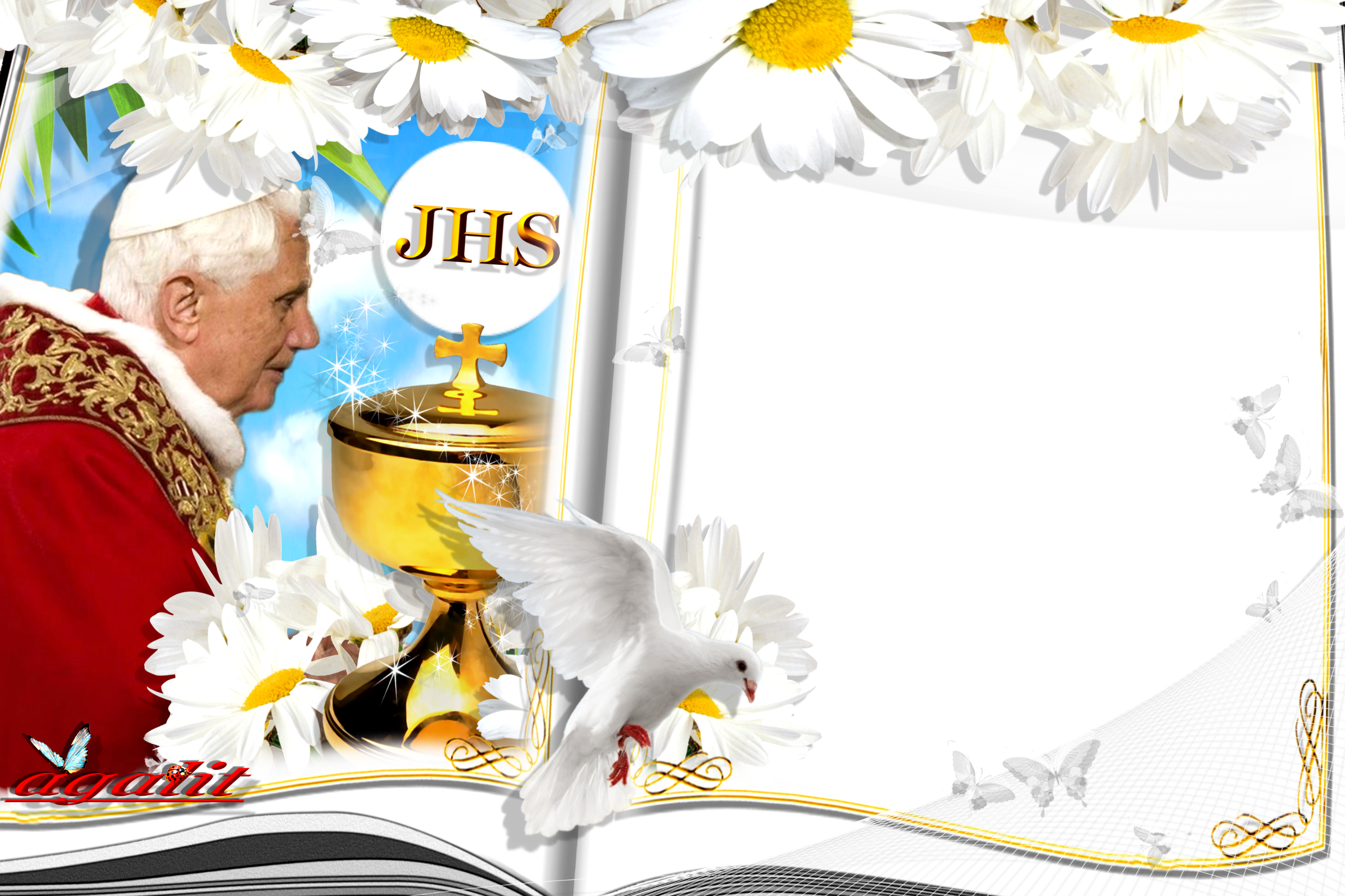 Ramki z Papieżem Benedyktem XVI - Benedykt XVI.png