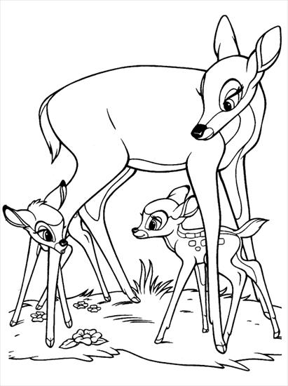 Bambi - Bambi - kolorowanka 17.gif