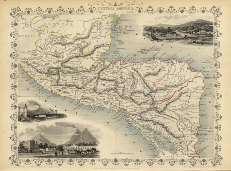 Mapy - Ameryka Środkowa 1851.jpg