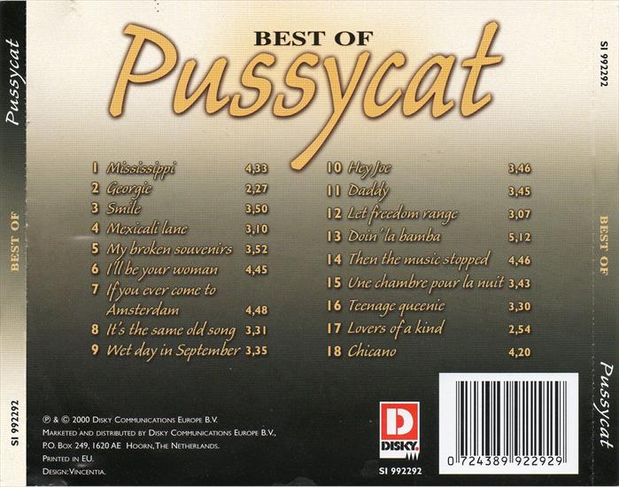 Pussycat-Best Of PussycatOK - Pussycat-Best Of Pussycatback.jpg