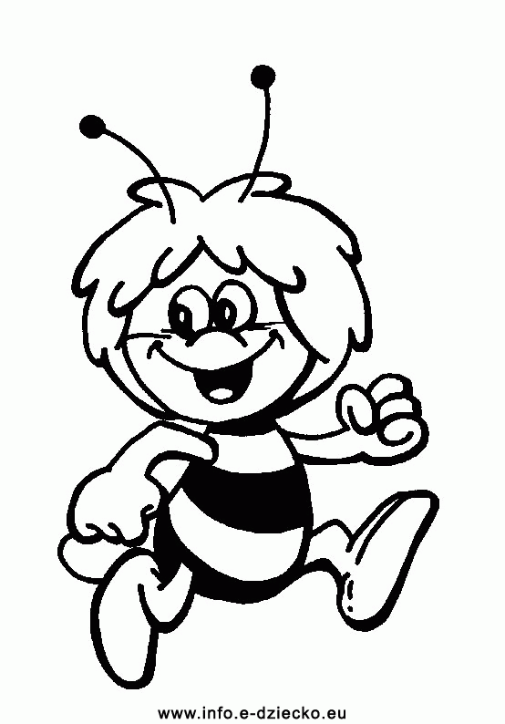 pszczółka maja - pszczółka maja - kolorowanka 31.GIF