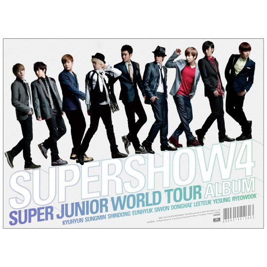 Concert Album Super Junior World Tour Super Show 4 - Super Junior_Super Junior World Tour Super Show 4.jpg