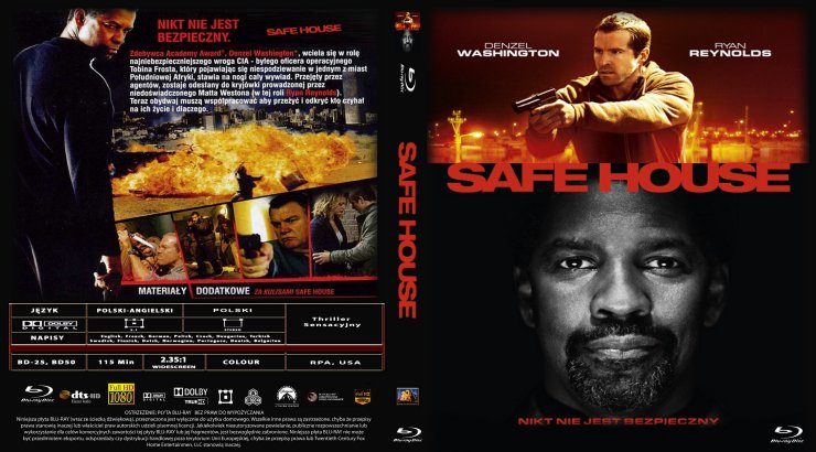Okładki Blu-ray   polskojęzyczne w wysokiej rozdzielczości - Safe House.bmp