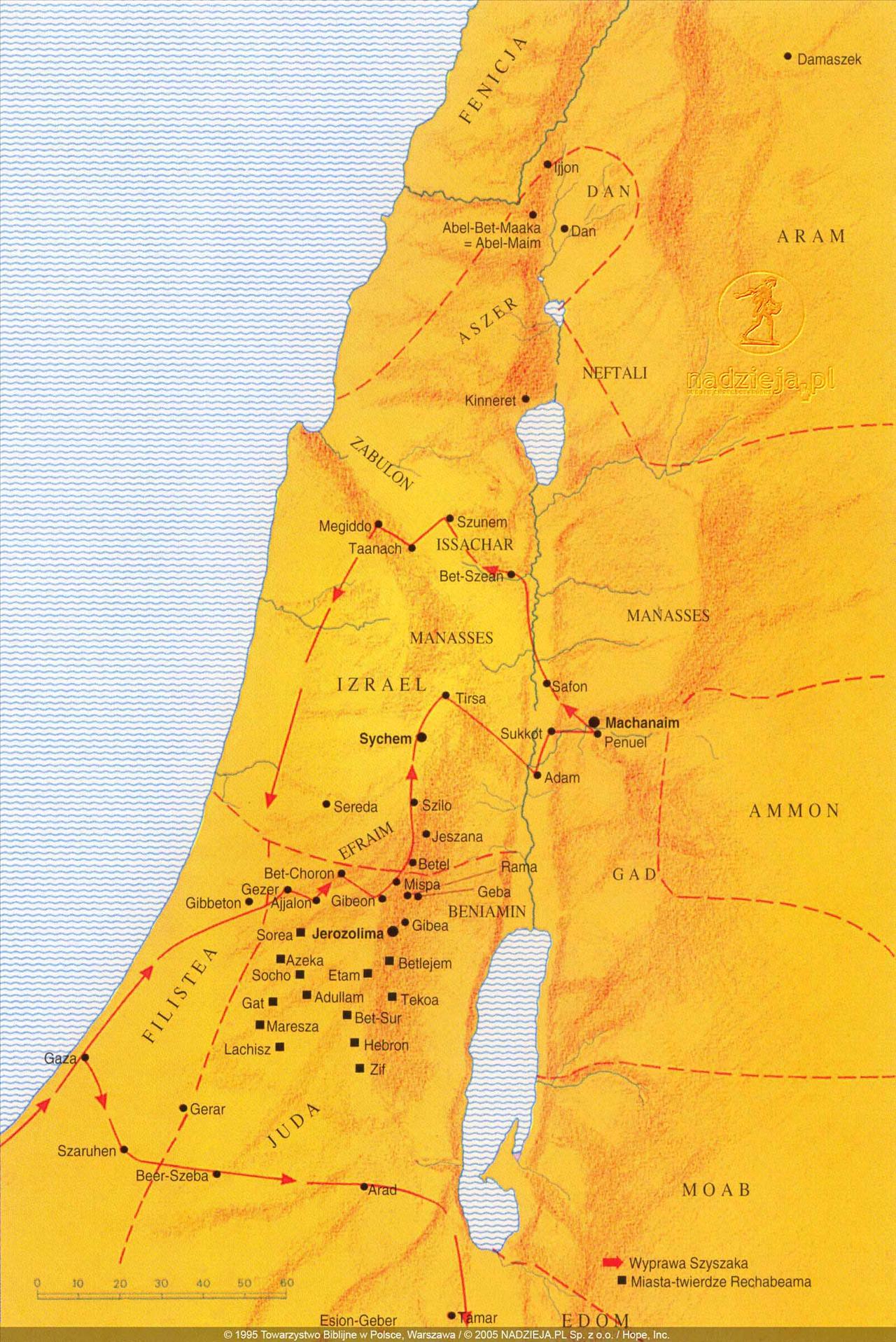 Mapy biblijno-historyczne - 41 - Królestwa Izraela i Judy.jpg
