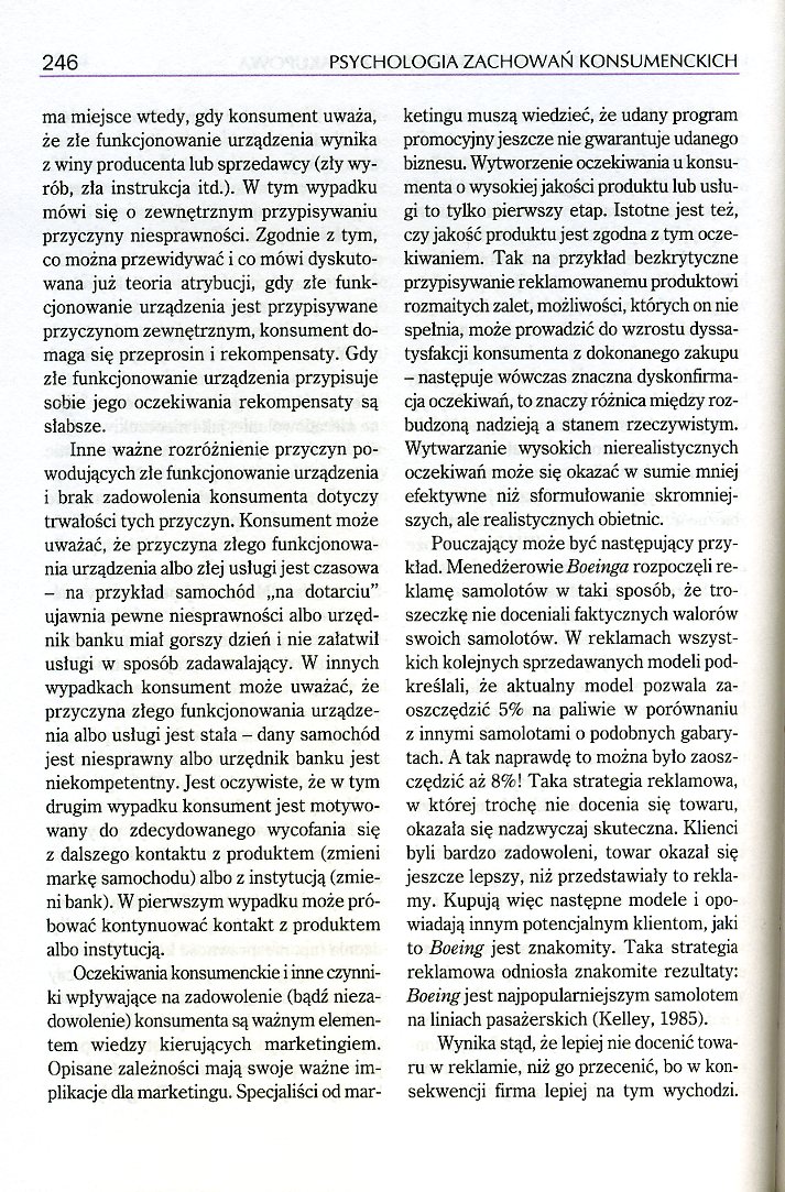 Psychologia zachowań konsumenckich A.Falkowski T.Tyszka - PZK246.jpg