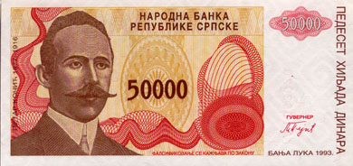 BOŚNIA I HERCEGOWINA - 1993 - 50 000 dinarów Serbów bośniackich a.jpg