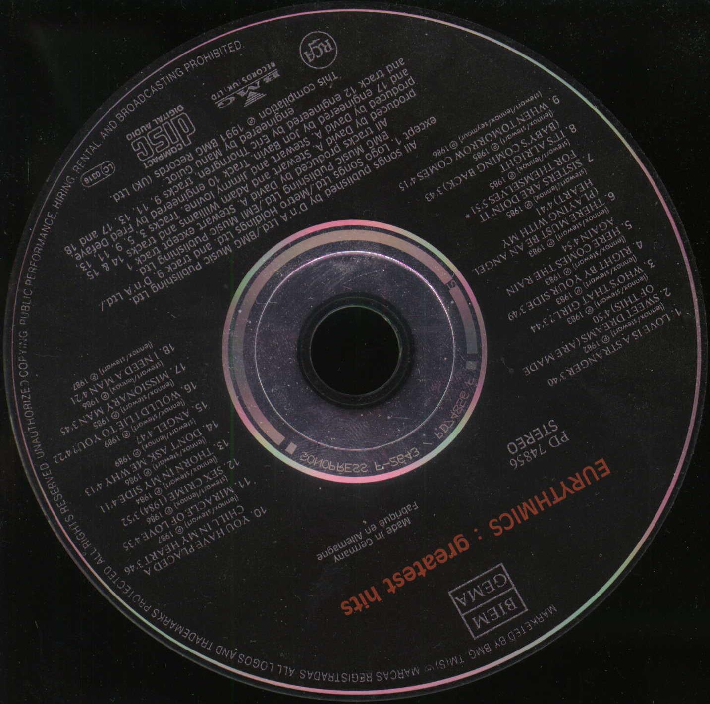 Eurythmics - Greatest Hits - 21 CD.jpg