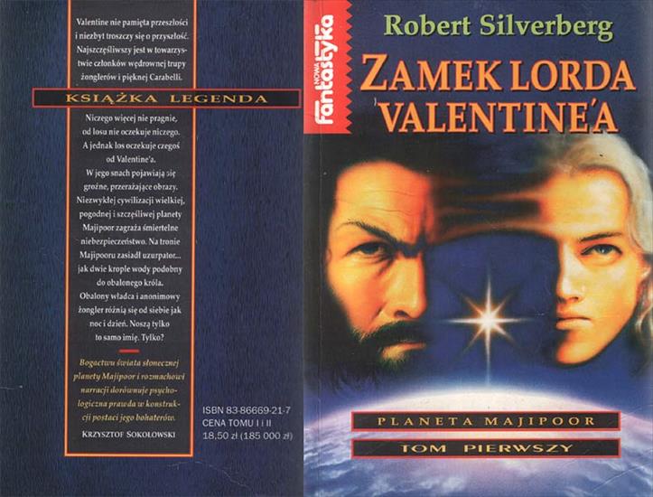 0985 Silverberg R... - Silverberg Robert - Zamek lorda Valentainea t.1 okladka SCAN-dal 985.jpg