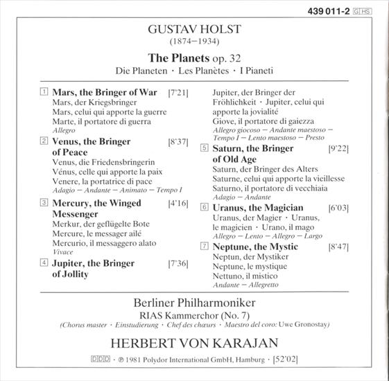 Holst - The Planets - Karajan, Berlin PO - Deutsche Grammaphon - File0221.jpg