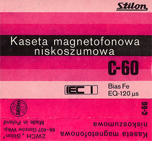 Galeria Okładek Kaset Magnetofonowych - Stilon C60.jpg