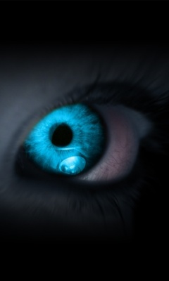 Tapety na LG KU990i - Blue_Eye_Glowing.jpg