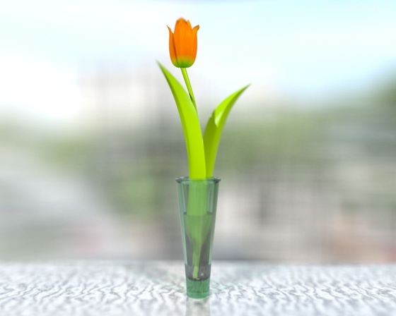 Z kwiatami - 42962_pomaranczony_tulipan_wazon.jpg