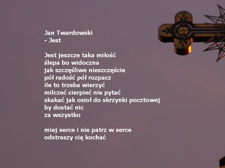 WierszeKs.Twardowski - ks. Jan Twardowski - Jest.jpg