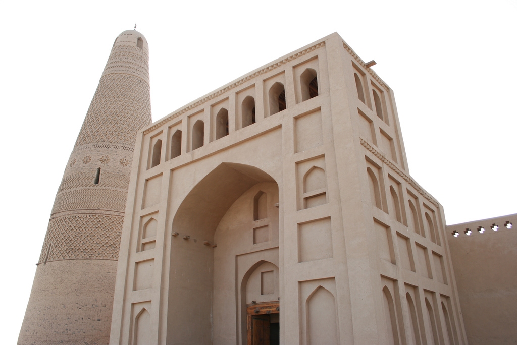 Architektura - Emin Mosque in Turpan - East Turkestan.jpg