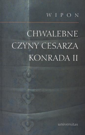 Okładki - Wipon, Chwalebne czyny cesarza Konrada II.jpg