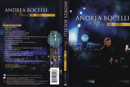 Andrea Bocelli koncerty - Andrea Bocelli - Vivere. Live In Tuscany.jpg