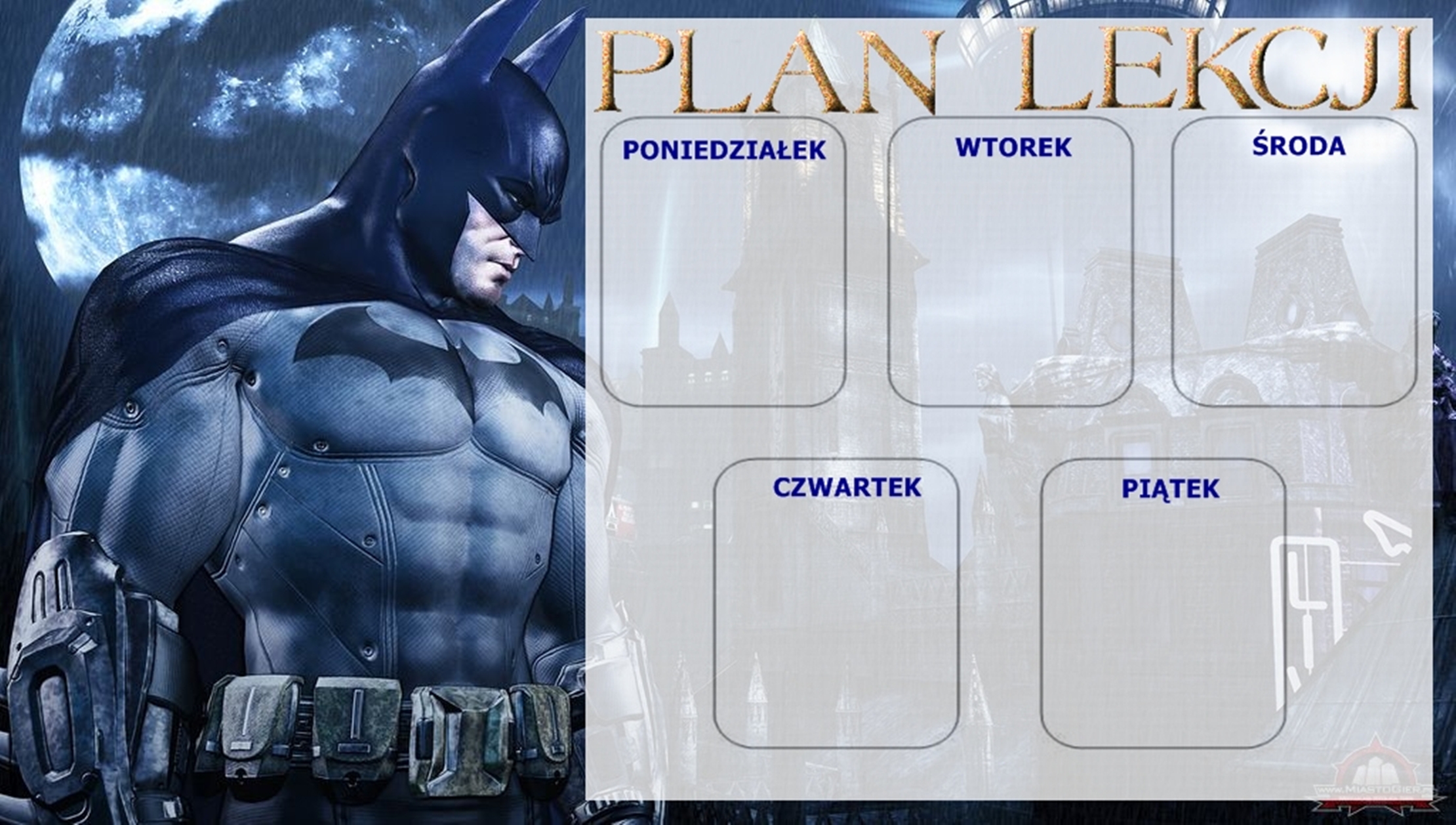 PLANY LEKCJI - Batman PLAN LEKCJI chomik alaola.jpg