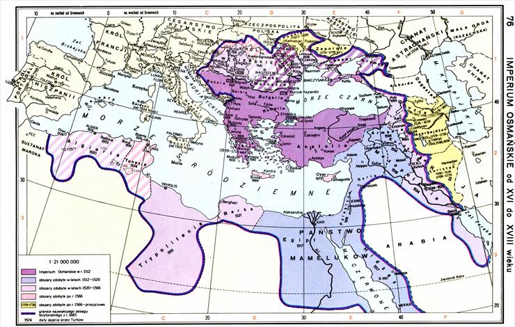 Atlas Historyczny Świata Polecam - 076_Imperium osmańskie od XVI do XVIII wieku.jpg